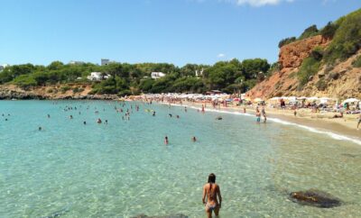 Cala Leña beach (Cala Llenya)