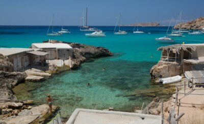 Cala Tarida beach